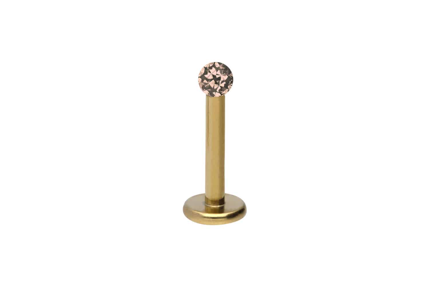 Titan Labret Piercing EPOXY-KUGEL